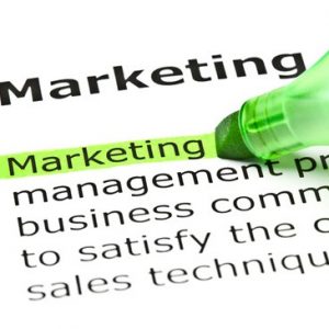 'Marketing' highlighted in green