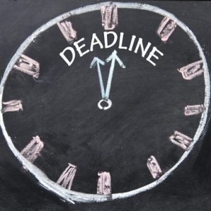 make your deadlines