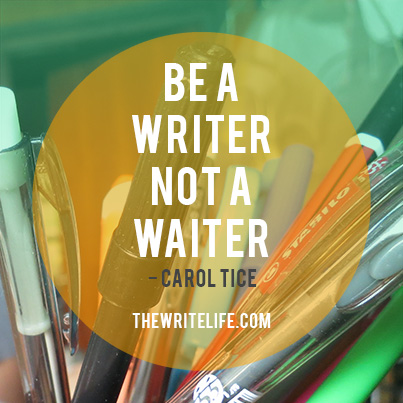 writer, not waiter, carol, TWL