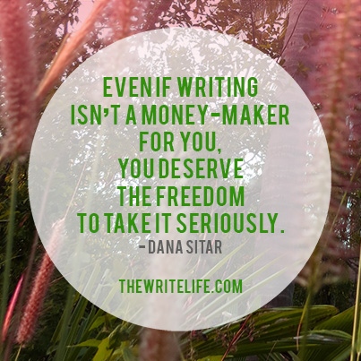 Image: Take your writing seriously.