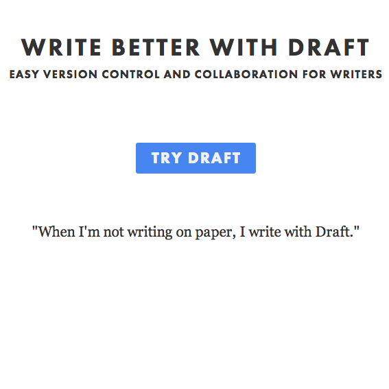 6 Reasons a New Writing Tool Called Draft Is Revolutionizing Author Collaboration