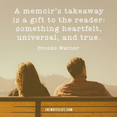 Takeaway: A gift to the reader