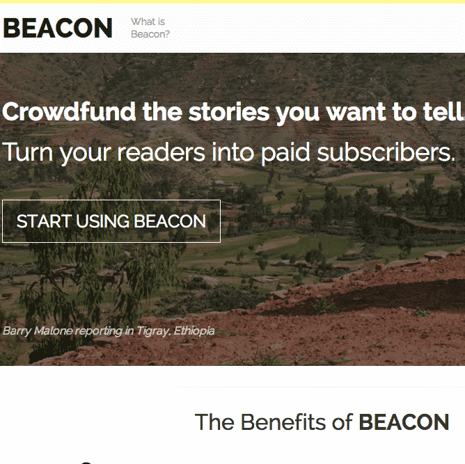 Beacon: Crowdfund the stories you want to tell