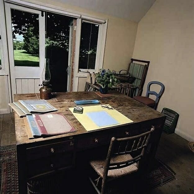 Image: Virgina Woolf's Desk