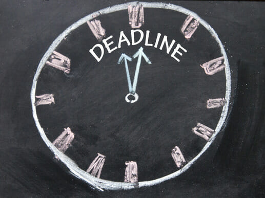 make your deadlines