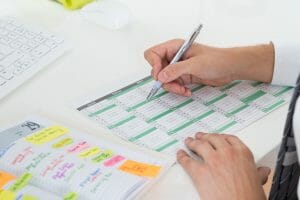 Determined to Meet Your Writing Goals? Set Up a Production Schedule