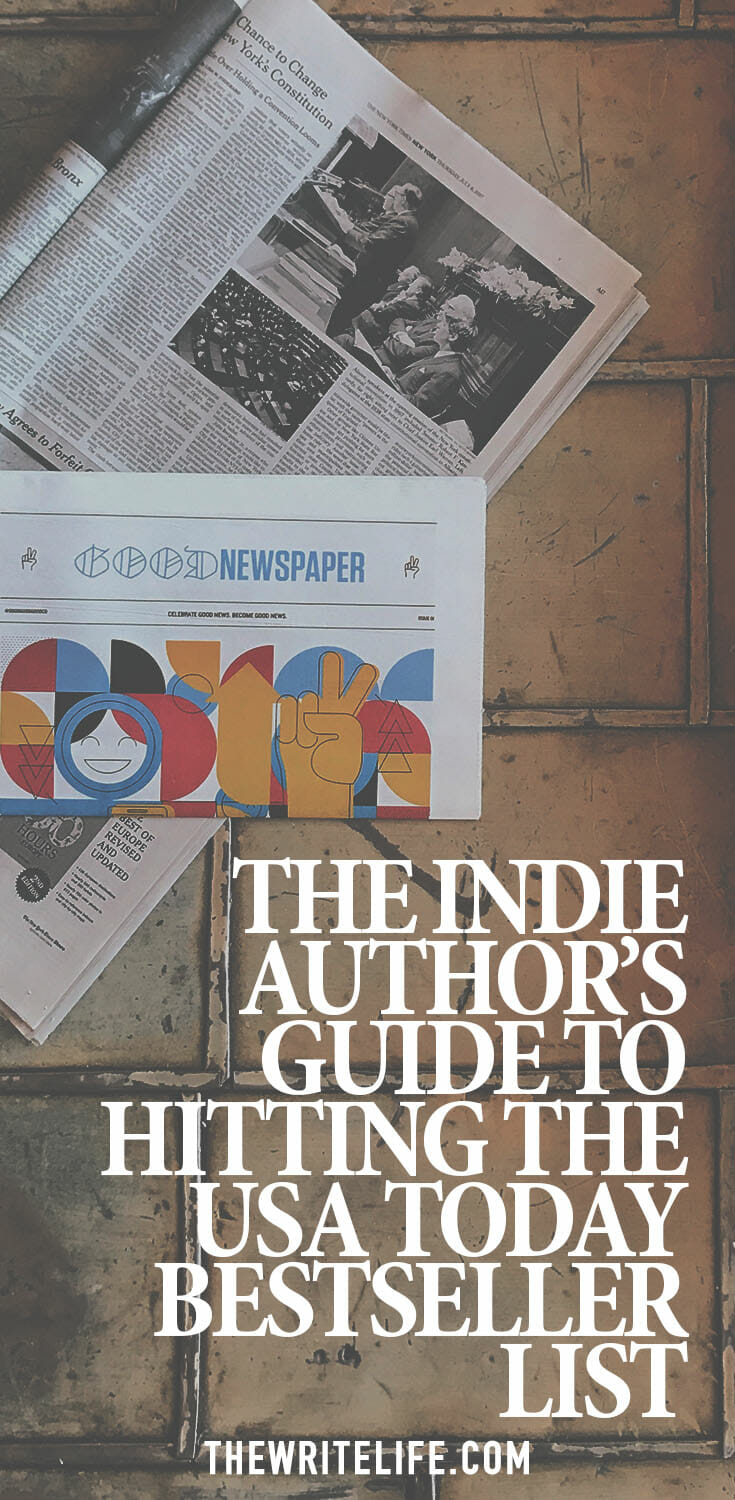 The Indie Author's Guide to Hitting the USA Today Bestseller List