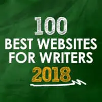 graphic for 100 best websites for writers 2018