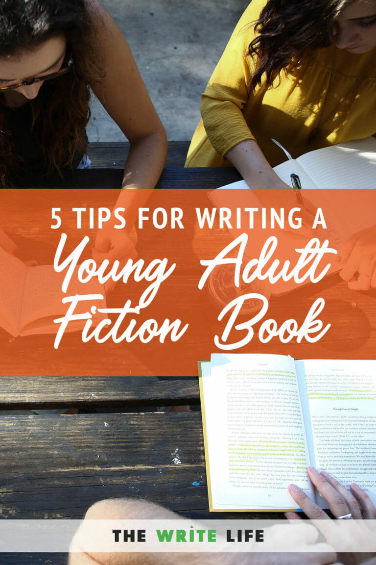 how to write a young adult book