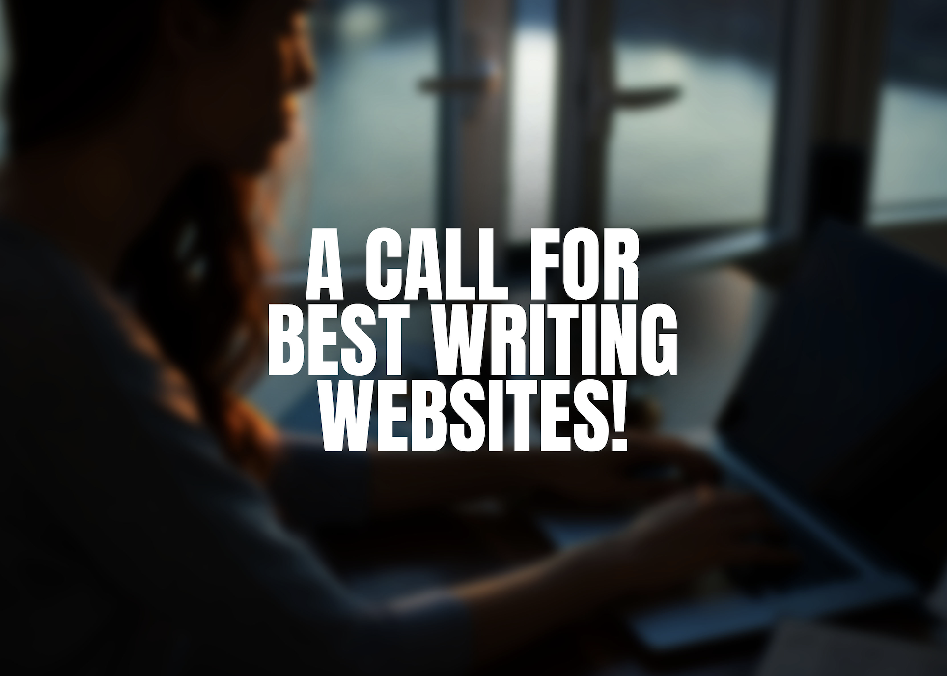 Writing websites. Workshop for writers. Websites that write for you.