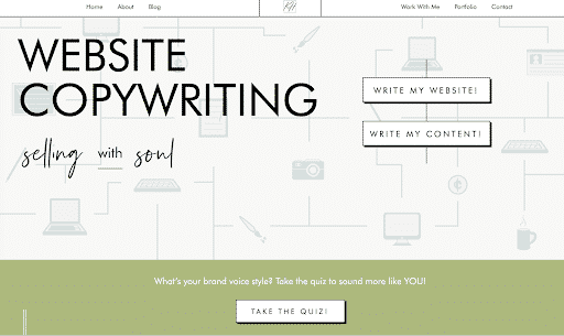 Online Portfolio Examples 17 Writer Websites We Love