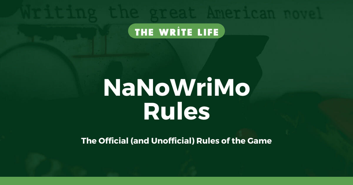 NaNoWriMo Rules